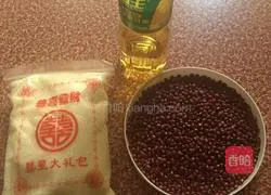 Illustration of homemade bean paste filling 1