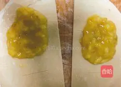 Illustration of how to make banana pie (hand-grilled pie crust version) 5