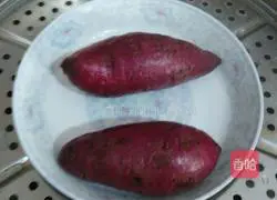 Purple potato cake recipe 1