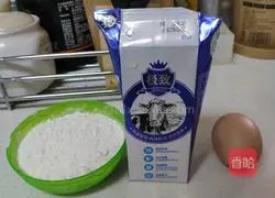 Illustration of how to make waffles 1