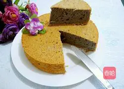Purple Sweet Potato Chiffon Cake Recipe Illustration 11