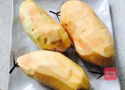 Cheese Baked Sweet Potato Recipe Illustration 1