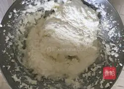 Illustration of how to make coconut cookies 2