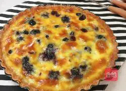 Illustration of how to make brilliant (blueberry & cranberry) cream pie 7