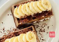 [Recommended for fat loss] Low-calorie Black Forest Sandwich Waffles Illustration of how to make cakes 6