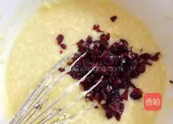 Illustration of how to make cranberry cookies 4