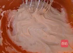 Floss cake Illustration of how to do it 5