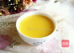 Illustration of how to make pumpkin rice cereal 8