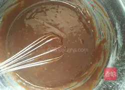 Brownie Cup Cake (Chocolate Sauce Version) Recipe Illustration 9