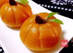 Illustration of how to make glutinous rice pumpkin 13