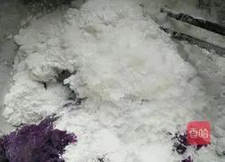 Yam and Purple Sweet Potato Cake Recipe Illustration 5