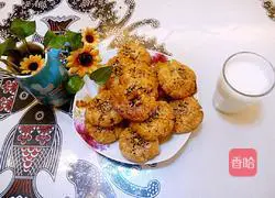 Illustration of how to make walnut cake 7