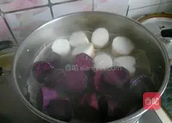 Milian Purple Sweet Potato and Yam Puree Recipe Illustration 1