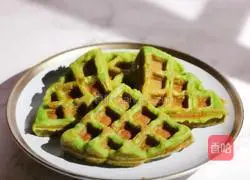 Pandan waffle recipe illustration 21