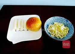 Cheese Rice Cake Toast Recipe Illustration 1
