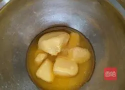 Illustration of how to make red core kiwi cookies 1