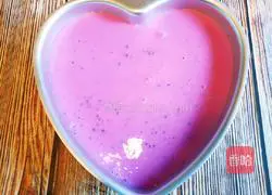 Illustration of how to make dragon fruit pure yogurt mousse 12