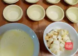 Microwave version - Cream-free banana tart recipe 4