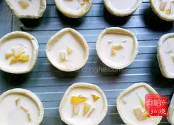 Yellow Peach Egg Tart Recipe 4