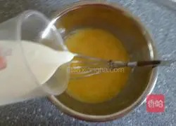 Illustration of how to make kiwi egg tarts 2