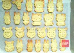 Cartoon cookie Illustration of practice 12