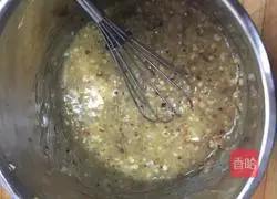 Illustration of how to make walnut cake 4