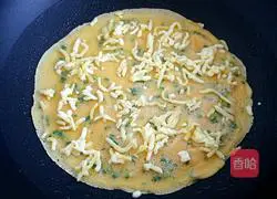 Cheese Egg Pancake Recipe Illustration 6