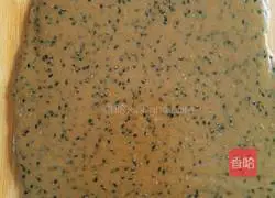 Illustration of how to make brown sugar sesame cookies 8