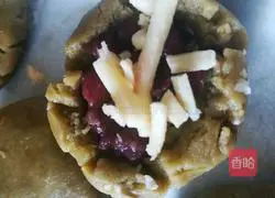 Matcha( Cocoa) Cream Cheese Biscuits Recipe Illustration 15