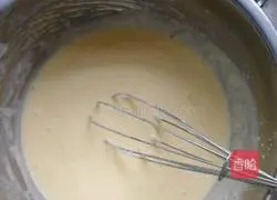 Illustration of how to make light cream tart 5