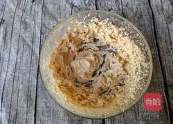 Illustration of how to make raisin oatmeal cookies 7