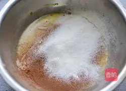 Cocoa Cream Cup Cake (New Year's Dessert) Recipe Illustration 2