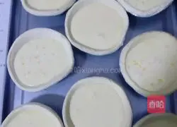 Illustration of how to make original egg tarts 4