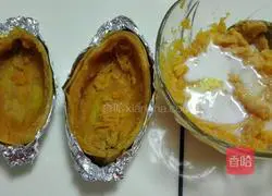 Cheese Baked Sweet Potato Recipe Illustration 4