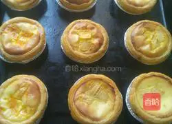 No whipping cream Whole egg tart recipe 8