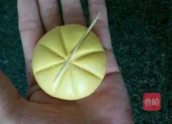 Illustration of how to make glutinous rice pumpkin 5