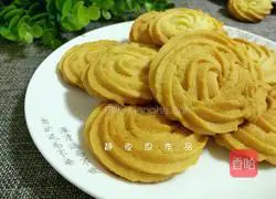 Illustration of how to make butter cookies 1