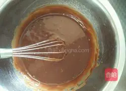 Brownie Cup Cake (Chocolate Sauce Version) Recipe Illustration 7