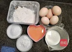 Illustration of how to make homemade chiffon cake 1