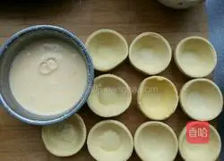 Illustration of how to make egg tarts 1