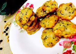 Illustration of how to make peanut walnut and sesame biscuits 8