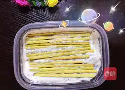 Illustration of how to make Matcha Vanilla Cookie Box 6