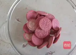 Sakura Oreo Mousse Cake Recipe Illustration 2