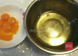 Illustration of how to make chiffon cake 7