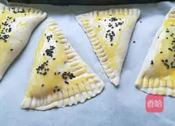 Hand cake version of strawberry pie recipe 7