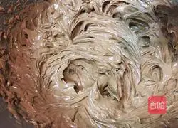 Illustration of how to make New Year's dessert - cream chocolate cookies 11