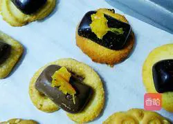 Orange Sweetheart Baked Cookies Illustration 4