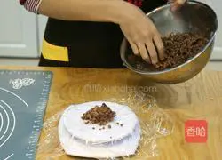 Illustration of how to make purple sweet potato crisp 6