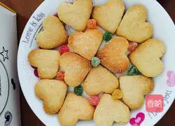 Shredded coconut Illustration of how to make cookies 8