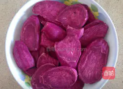 Purple Sweet Potato Love Cake Recipe Illustration 1